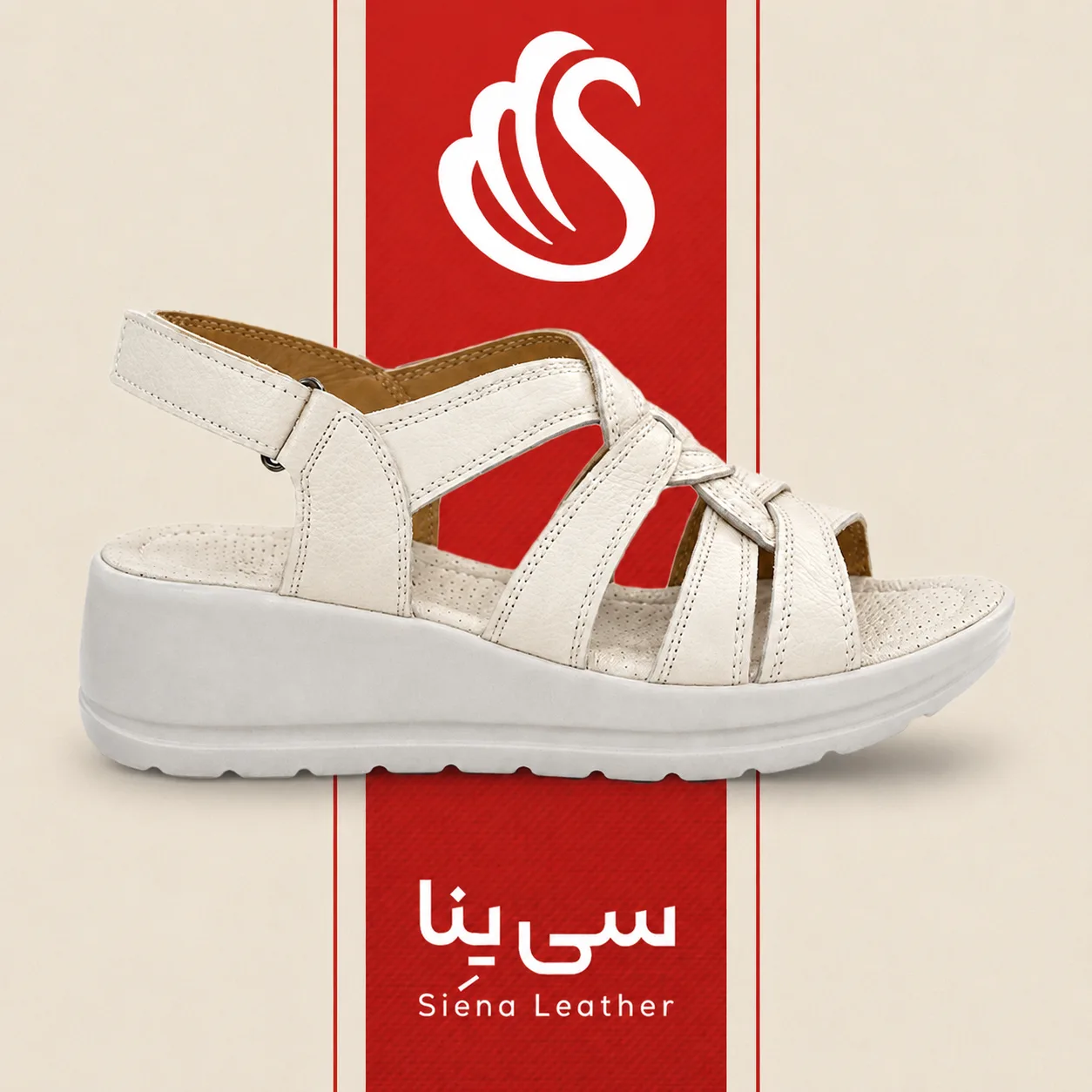 صندل طبی راحتی کد ۲۲۲۱ رنگ بندی مشکی ویزون کرم سبز سایز بندی ۳۷ تا ۴۰