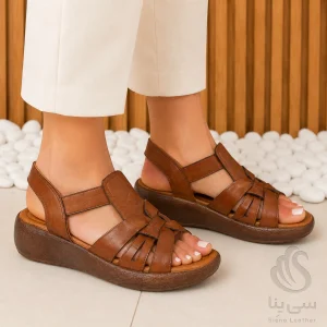 صندل طبی راحتی کد ۲۴۱ – چرم طبیعی در سه رنگ با زیره PU