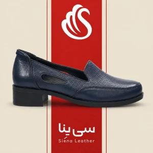 کفش طبی راحتی کد ۱۳۴۱ – چرم طبیعی در سه رنگ با زیره PU سبک و انعطاف‌پذیر