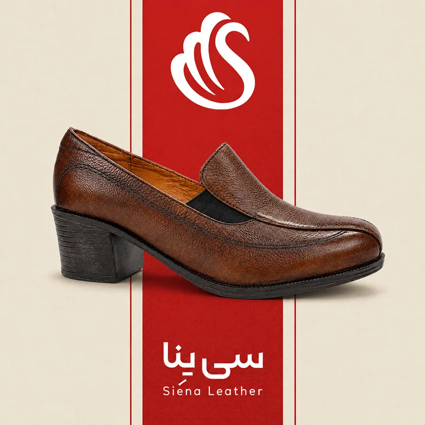 کفش کلاسیک راحتی کد ۱۷۶۱ – چرم طبیعی در دو رنگ با زیره PU سبک و انعطافپذیر