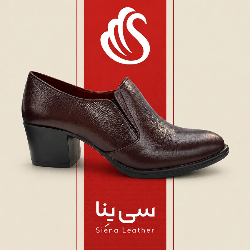 کفش کلاسیک راحتی کد ۲۲۱۱ – چرم طبیعی در دو رنگ با زیره PU سبک و انعطافپذیر