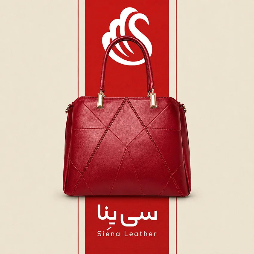 کیف تمام چرم کلاسیک کد ۲۰۵۶ – پنج رنگ، بند بلند و پشت زیپ