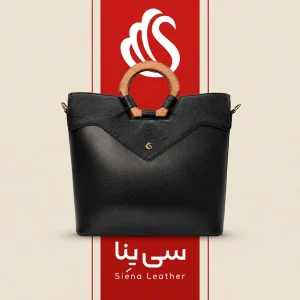 کیف تمام چرم کلاسیک  کد ۳۰۷۷قرمزمشکی