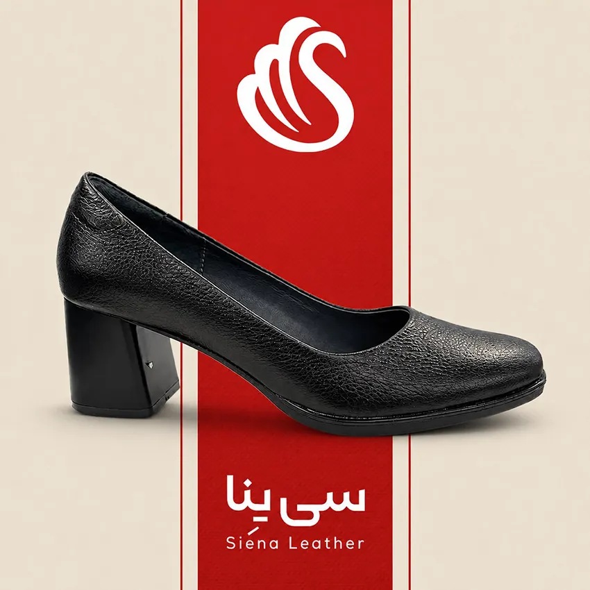 کفش کلاسیک راحتی چرم طبیعی کد 5540 چرم سی ینا قشم